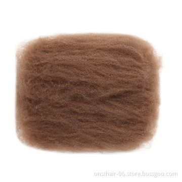 Synthetic Hair Dreadlocks Afro Kinky Bulk for Dreadlock Artificial Hair Bulk Puffs